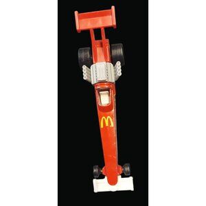 Vintage 1993 Mattel Hot Wheels McDonald's Race Car Drag Racing Hot Rod Racer